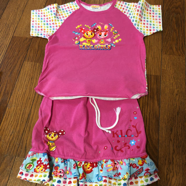 KLC(ケーエルシー)のKLC  セットアップ キッズ/ベビー/マタニティのキッズ服女の子用(90cm~)(Tシャツ/カットソー)の商品写真