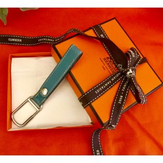 エルメス(Hermes)のエルメスHERMESキーリング.キーホルダー.ストラップ(キーケース)