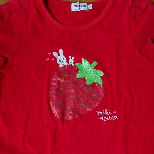 mikihouse(ミキハウス)のMIKI HOUSE    Tシャツ(110センチ) キッズ/ベビー/マタニティのキッズ服女の子用(90cm~)(Tシャツ/カットソー)の商品写真