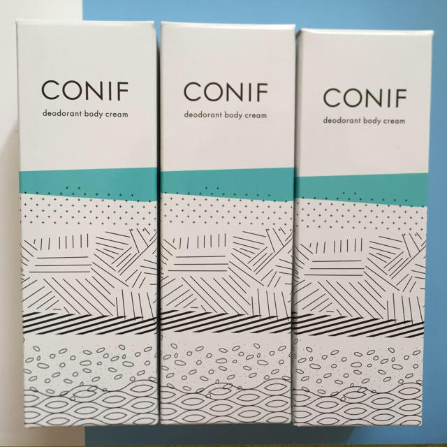 新品未使用 コニフ CONIF デオドラント クリーム 三個セット