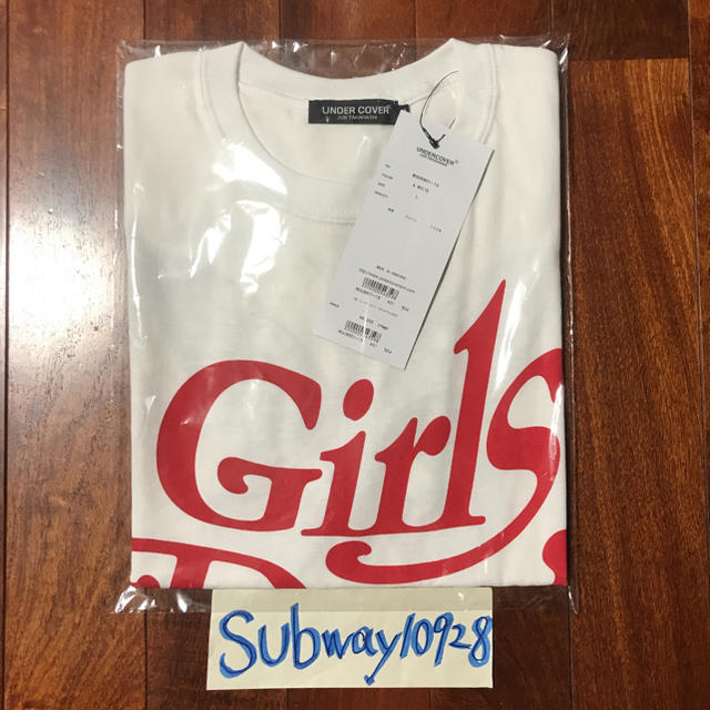 UNDERCOVER(アンダーカバー)の送料無料 girls don't cry UNDERCOVER TEE L 白 メンズのトップス(Tシャツ/カットソー(半袖/袖なし))の商品写真