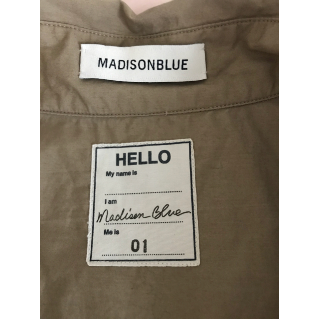 MADISONBLUE(マディソンブルー)の手数料のかかる前に！！マディソンブルーのシャツ レディースのトップス(シャツ/ブラウス(半袖/袖なし))の商品写真