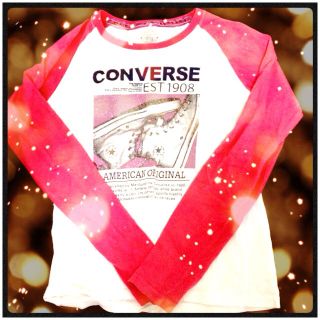 コンバース(CONVERSE)の【値下げ】コンバース⭐ロンＴ(Tシャツ(長袖/七分))