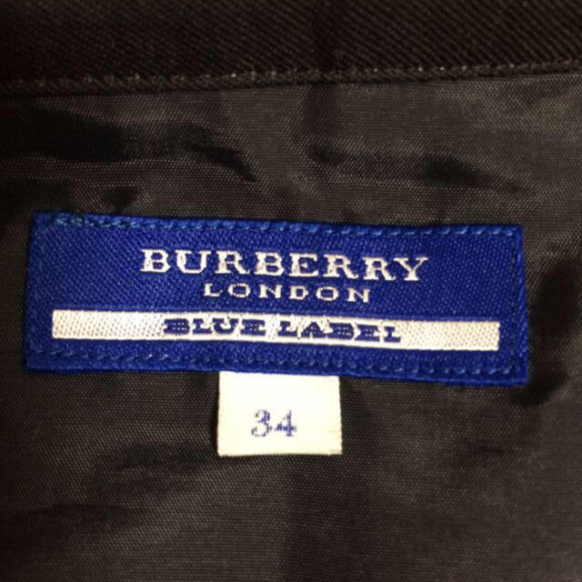 BURBERRY by ぴっぴ's shop｜バーバリーならラクマ - バーバリーブルーレーベルチェックスカートの通販 日本製低価