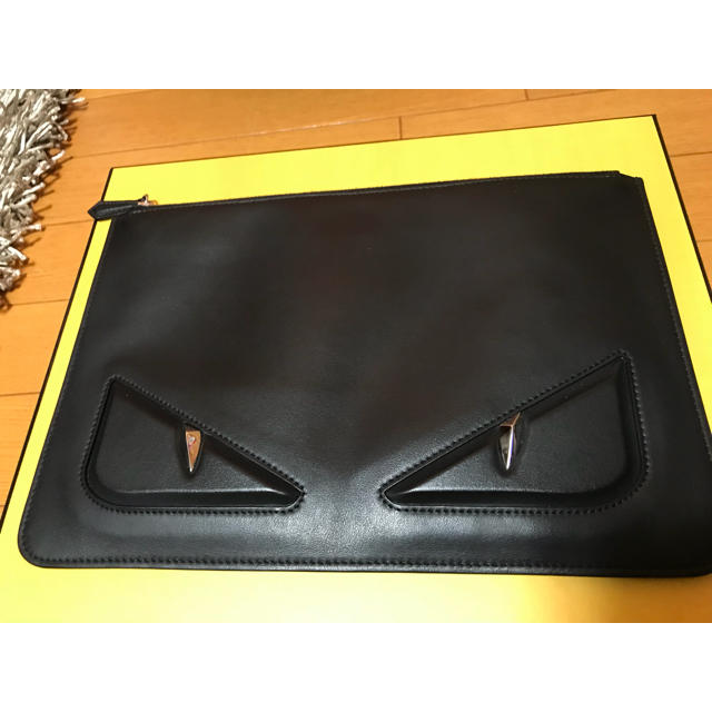 憧れの FENDI - fendi モンスター クラッチバッグ セカンドバッグ