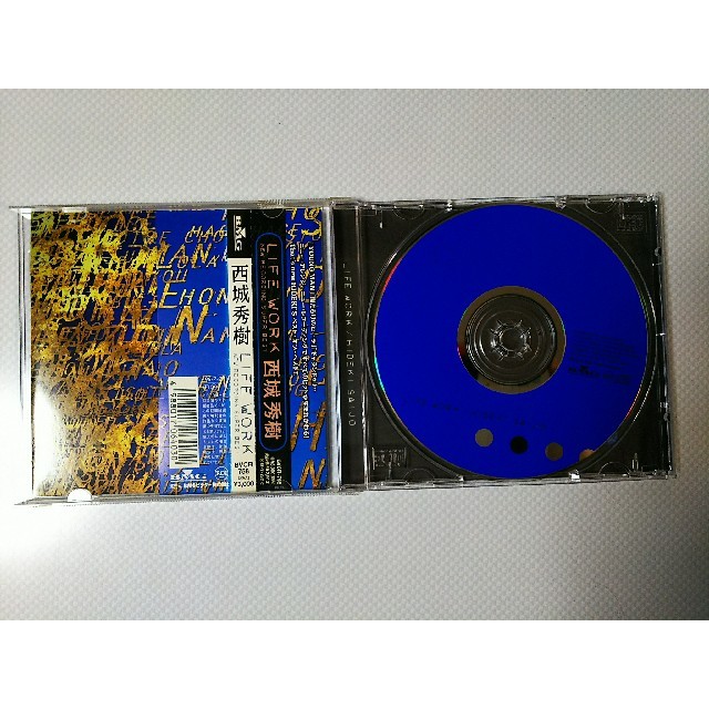 西城秀樹 CD LIFE WORK 中古 エンタメ/ホビーのCD(ポップス/ロック(邦楽))の商品写真