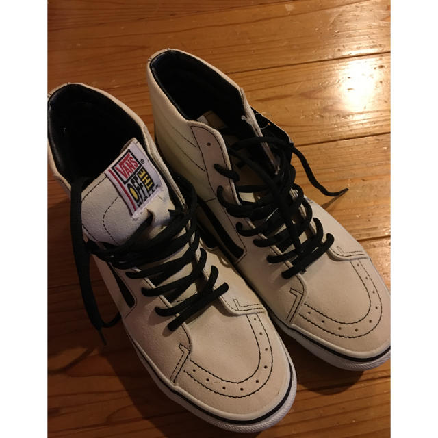 VANS(ヴァンズ)のバンズ VANS SK8-HI V38-47 ホワイト メンズの靴/シューズ(スニーカー)の商品写真