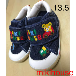 ミキハウス(mikihouse)のミキハウス プッチーセカンドシューズ 13.5(スニーカー)