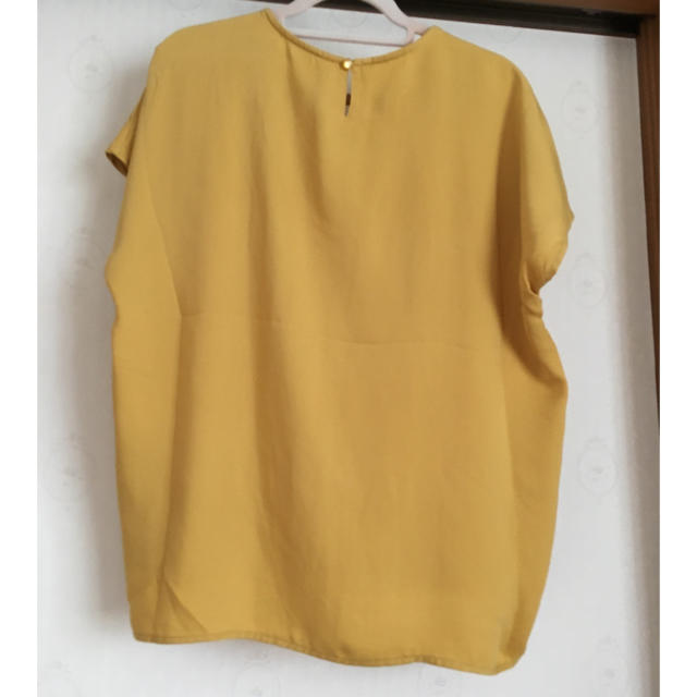 フロントタックVネックブラウス レディースのトップス(シャツ/ブラウス(半袖/袖なし))の商品写真