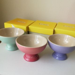 ルクルーゼ(LE CREUSET)の【未使用】ル・クルーゼ　アイスクリームカップ(食器)