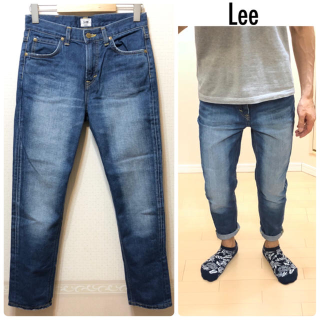 Lee(リー)のLeeダメージジーンズ日本製ダメージジーンズ送料込 メンズのパンツ(デニム/ジーンズ)の商品写真