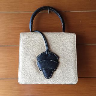 ロエベ(LOEWE)のLOEWE ロエベ バルセロナ 2wayバッグ バイカラー ヴィンテージ(ハンドバッグ)