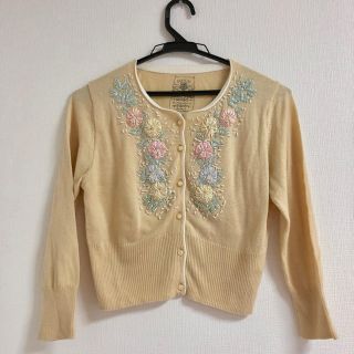 スナイデル(SNIDEL)のsnidel / スナイデル ビーズ刺繍カーディガン  (カーディガン)