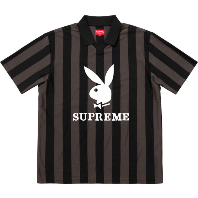 メンズSupreme Playboy Soccer Jersey /Black /M