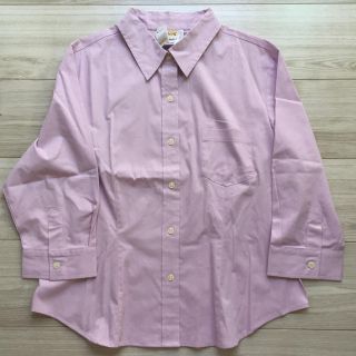 タルボット(TALBOTS)の新品タグ未着 TALBOTS PETITES 綿98 使いやすいシャツ ブラウス(シャツ/ブラウス(長袖/七分))