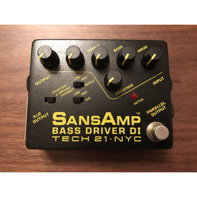 楽器TECH21 SansAmp BASS DRIVER 【ケース付き】