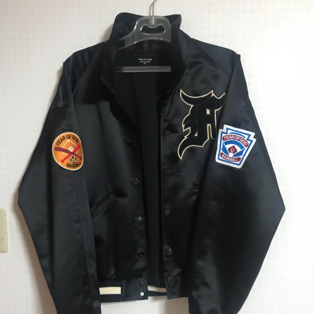 超人気 fear of god manuel baseball jacket