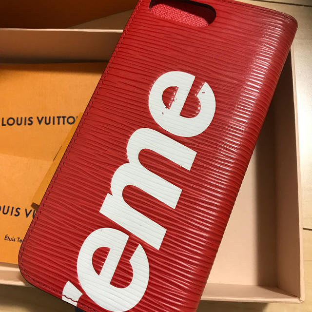 Supreme(シュプリーム)のシュプリーム  ルイヴィトン iphoneケース 7Plus スマホ/家電/カメラのスマホアクセサリー(iPhoneケース)の商品写真