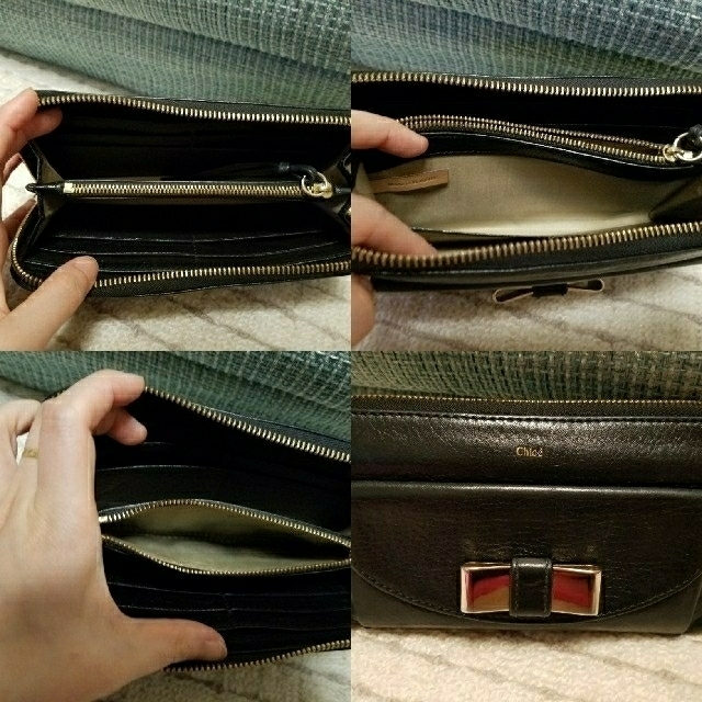 Chloe(クロエ)の【はるみ様専用】クロエ　長財布　ブラック レディースのファッション小物(財布)の商品写真