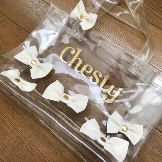 チェスティ(Chesty)の新品♡Chesty♡ビニールバッグ(トートバッグ)