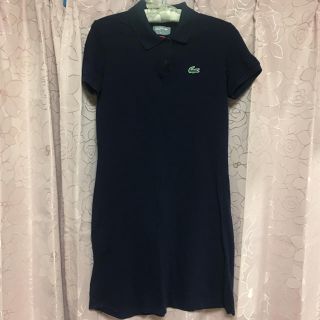 ラコステ(LACOSTE)のペコ様専用 ラコステ ポロシャツワンピース🐊(ひざ丈ワンピース)