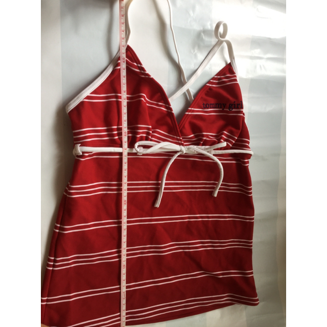tommy girl(トミーガール)の水着 👙トミーフガール 赤 used レディースの水着/浴衣(水着)の商品写真