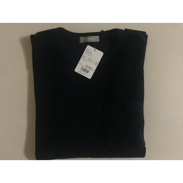 nano・universe(ナノユニバース)のナノユニバース パイルポケットTシャツ Mサイズ メンズのトップス(Tシャツ/カットソー(半袖/袖なし))の商品写真