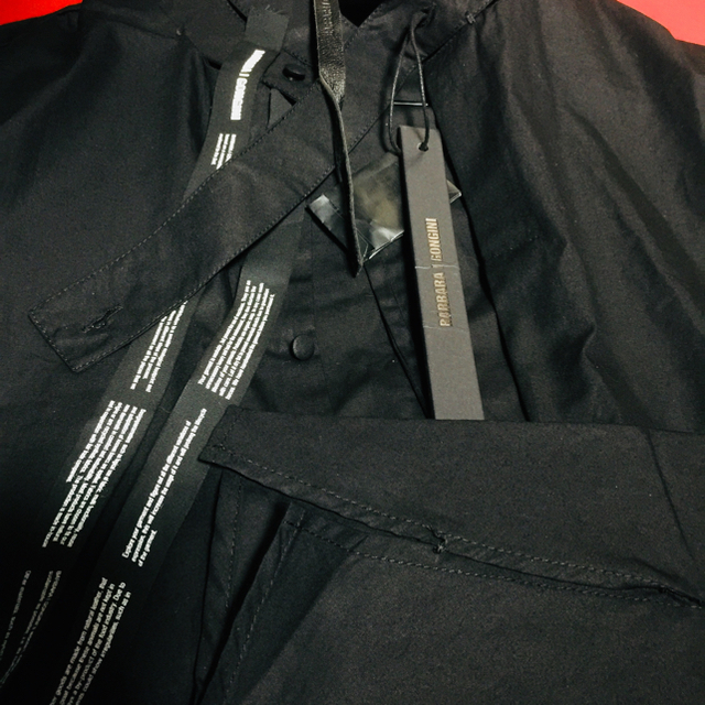 Rick Owens(リックオウエンス)の新品BARBARA I GONGINIハイネック変形カッティングドレスシャツS メンズのトップス(シャツ)の商品写真