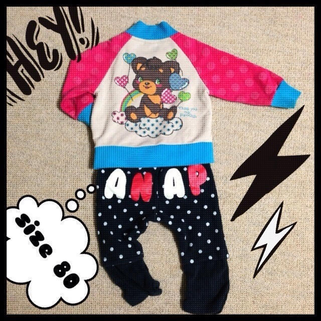 ANAP Kids(アナップキッズ)のANAP パンツ☆30日までお取り置き中 キッズ/ベビー/マタニティのキッズ服女の子用(90cm~)(その他)の商品写真