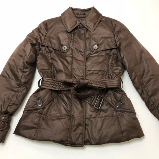 バーバリー(BURBERRY)の美品　バーバリー・ロンドン　ベルト付きダウンジャケット　三陽商会(ダウンジャケット)