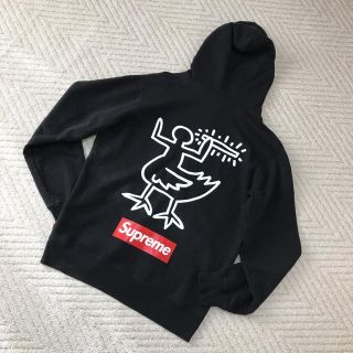 シュプリーム(Supreme)のsupreme キースヘリング  zip パーカー L size(パーカー)