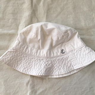 プチバトー(PETIT BATEAU)のプチバトー 帽子 ハット 3/4ans (帽子)