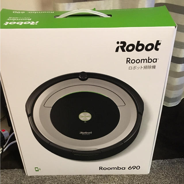 iRobot(アイロボット)のiRobot ルンバ690 ロボット掃除機 2017年製  国内正規品 スマホ/家電/カメラの生活家電(掃除機)の商品写真