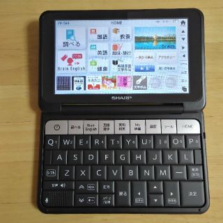 シャープ(SHARP)の新品同様　シャープ　電子辞書　PW-SA4-B 黒(その他)