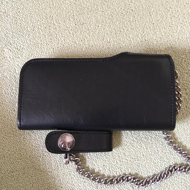 レザー ロングウォレット メンズのファッション小物(長財布)の商品写真