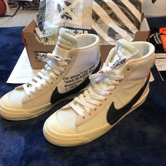 off-white×NIKE THE10 BLAZER MID 28cm