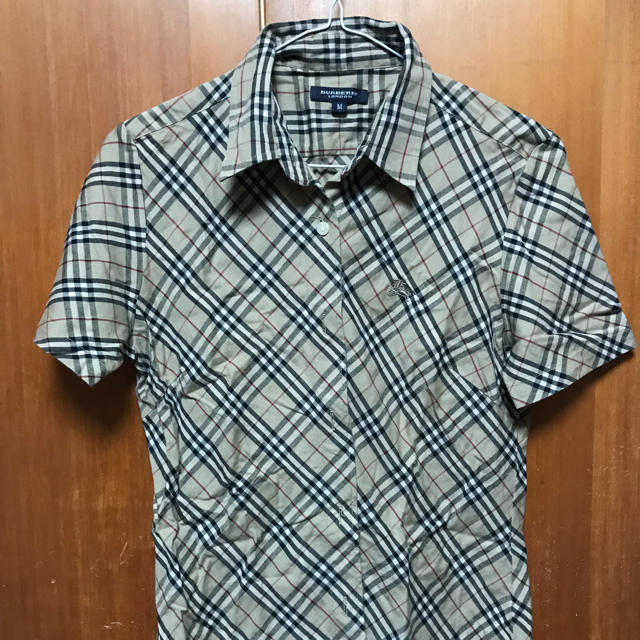 バーバリー チェック 半袖シャツ レディースのトップス(シャツ/ブラウス(半袖/袖なし))の商品写真