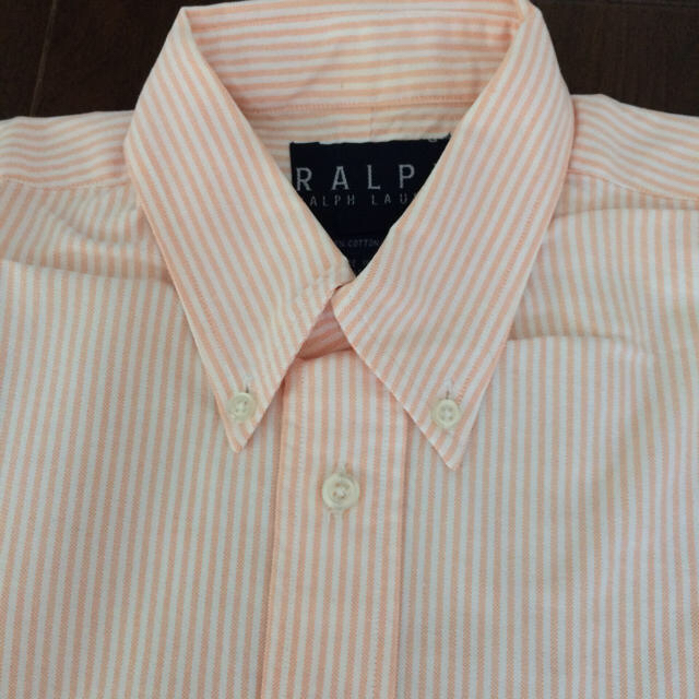 Ralph Lauren(ラルフローレン)の新品  ラルフローレン ストライプ ボタンダウン シャツ レディースのトップス(シャツ/ブラウス(長袖/七分))の商品写真