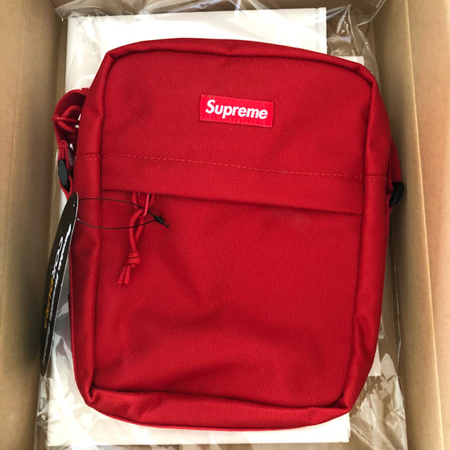 Supreme 18ss Shoulder Bag red