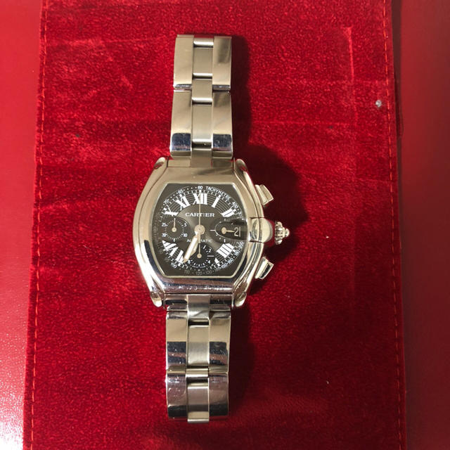Cartier(カルティエ)の★値下げしました！cartier カルティエ ロードスター  クロノグラフ メンズの時計(腕時計(アナログ))の商品写真