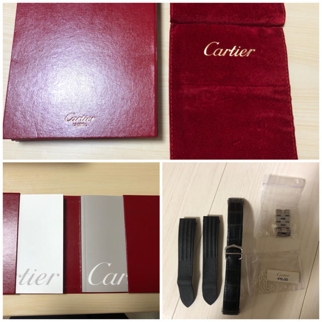 Cartier(カルティエ)の★値下げしました！cartier カルティエ ロードスター  クロノグラフ メンズの時計(腕時計(アナログ))の商品写真