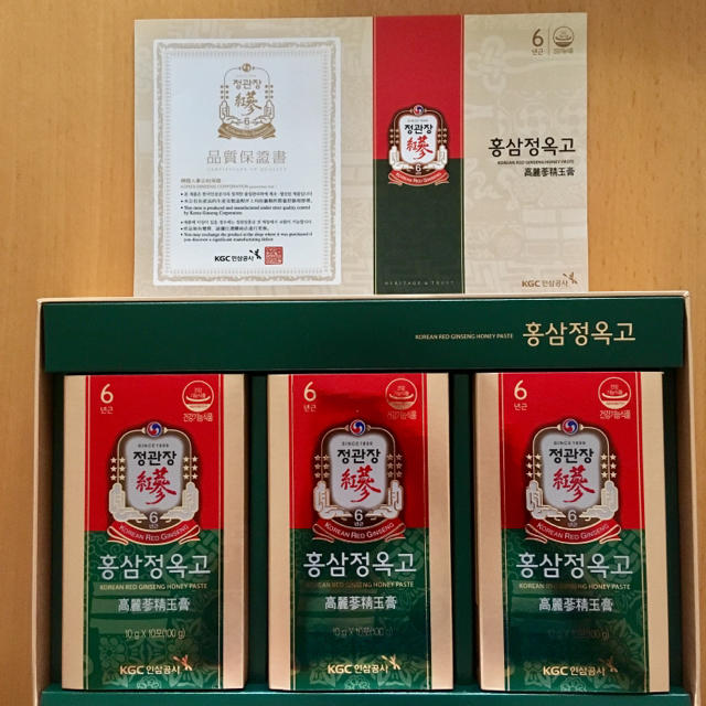 韓国高麗紅参エキス スティック(10g*30袋) 食品/飲料/酒の健康食品(その他)の商品写真