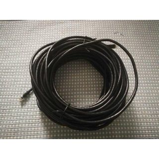 LANケーブル　エンハンスドカテゴリ6 (Cat6e)　30m　黒色(PC周辺機器)