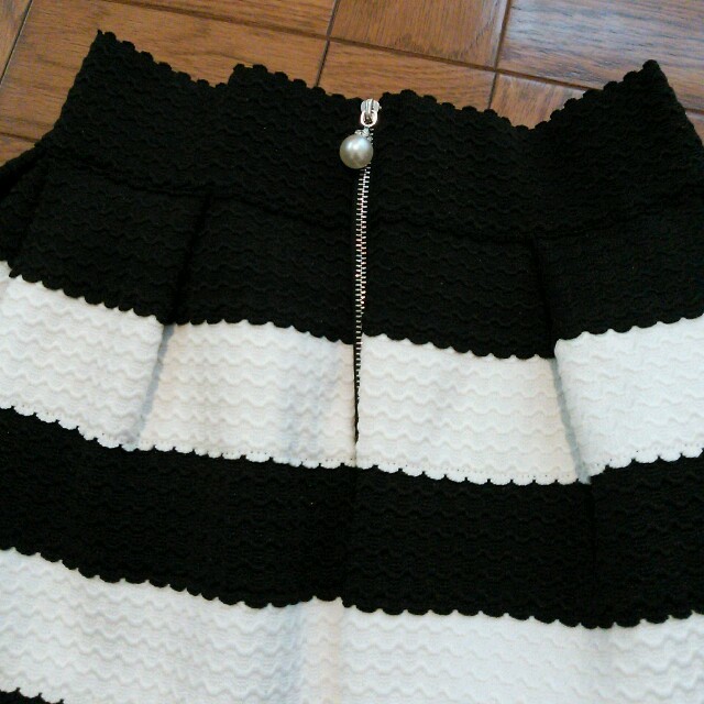 ボーダーフレアスカート☆ レディースのスカート(ミニスカート)の商品写真
