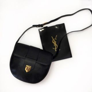 サンローラン(Saint Laurent)の大人気♡レア♡良品♡イヴサンローラン♡キャビアスキン♡レザーショルダーバッグ(ショルダーバッグ)