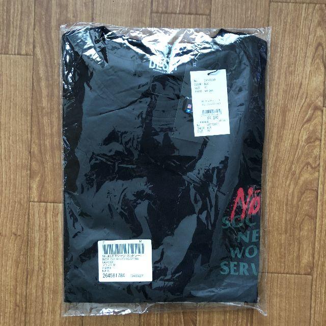 ANTI(アンチ)の【黒・XLサイズ】DLSM SNS TEE LTD COLOR NOT ANTI メンズのトップス(Tシャツ/カットソー(半袖/袖なし))の商品写真