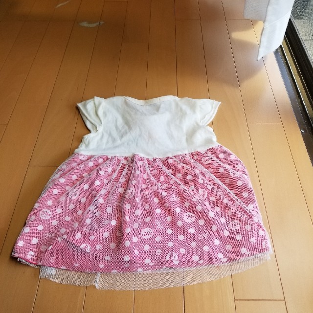 アンパンマン(アンパンマン)のアンパンマン　服　100　ワンピース キッズ/ベビー/マタニティのキッズ服女の子用(90cm~)(ワンピース)の商品写真