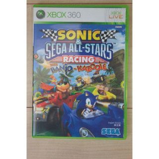 エックスボックス360(Xbox360)の★希少！★Xbox360 SONIC SEGA ALL-STARS RACING(家庭用ゲームソフト)