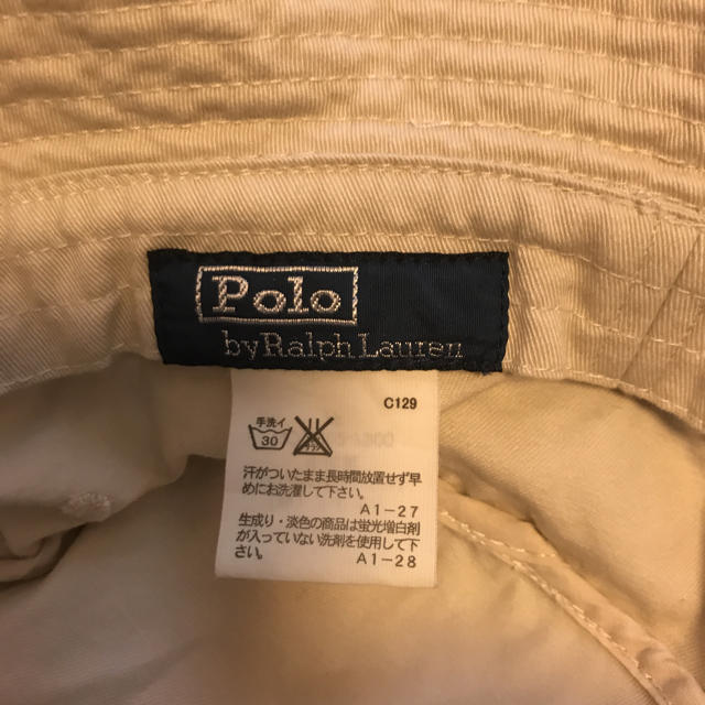 POLO RALPH LAUREN(ポロラルフローレン)のラルフローレン帽子54センチ 子供用 キッズ/ベビー/マタニティのこども用ファッション小物(帽子)の商品写真