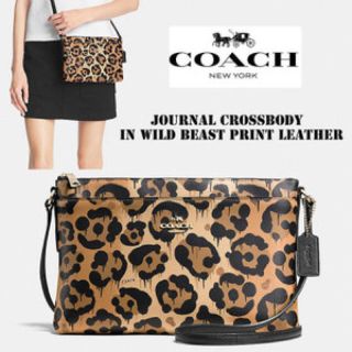 コーチ(COACH)の新品未使用★コーチ レオパード ショルダーバッグ(ショルダーバッグ)